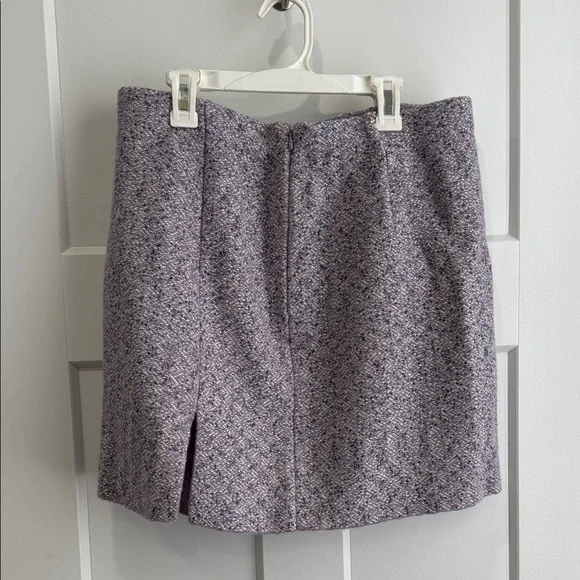 & Other Stories Lavender Tweed Cropped Button Cardigan - Picture 9 of 12